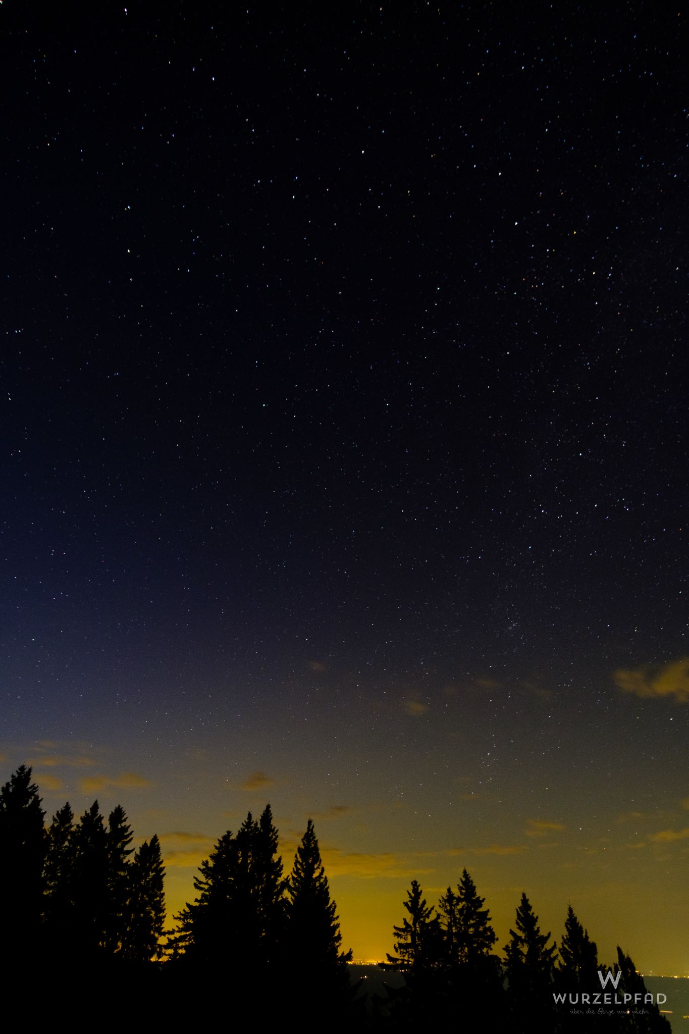 Blaue Stunde über Bad Tölz